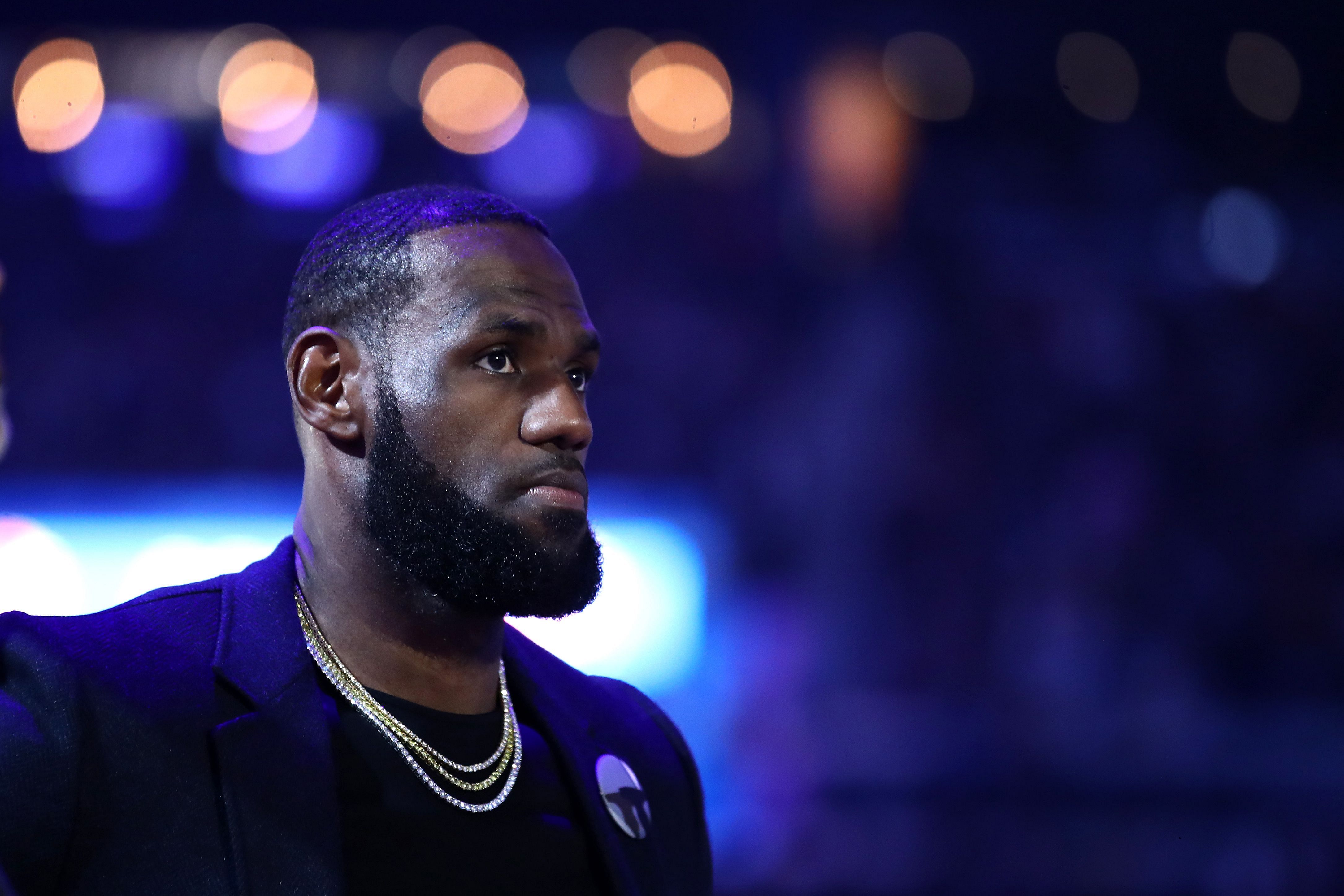 With barely 20 weeks before Americans cast their ballots, "King James" is making a foray into US politics to protect voting rights of blacks and upend what he calls a "structurally racist" system. Credit: AFP Photo