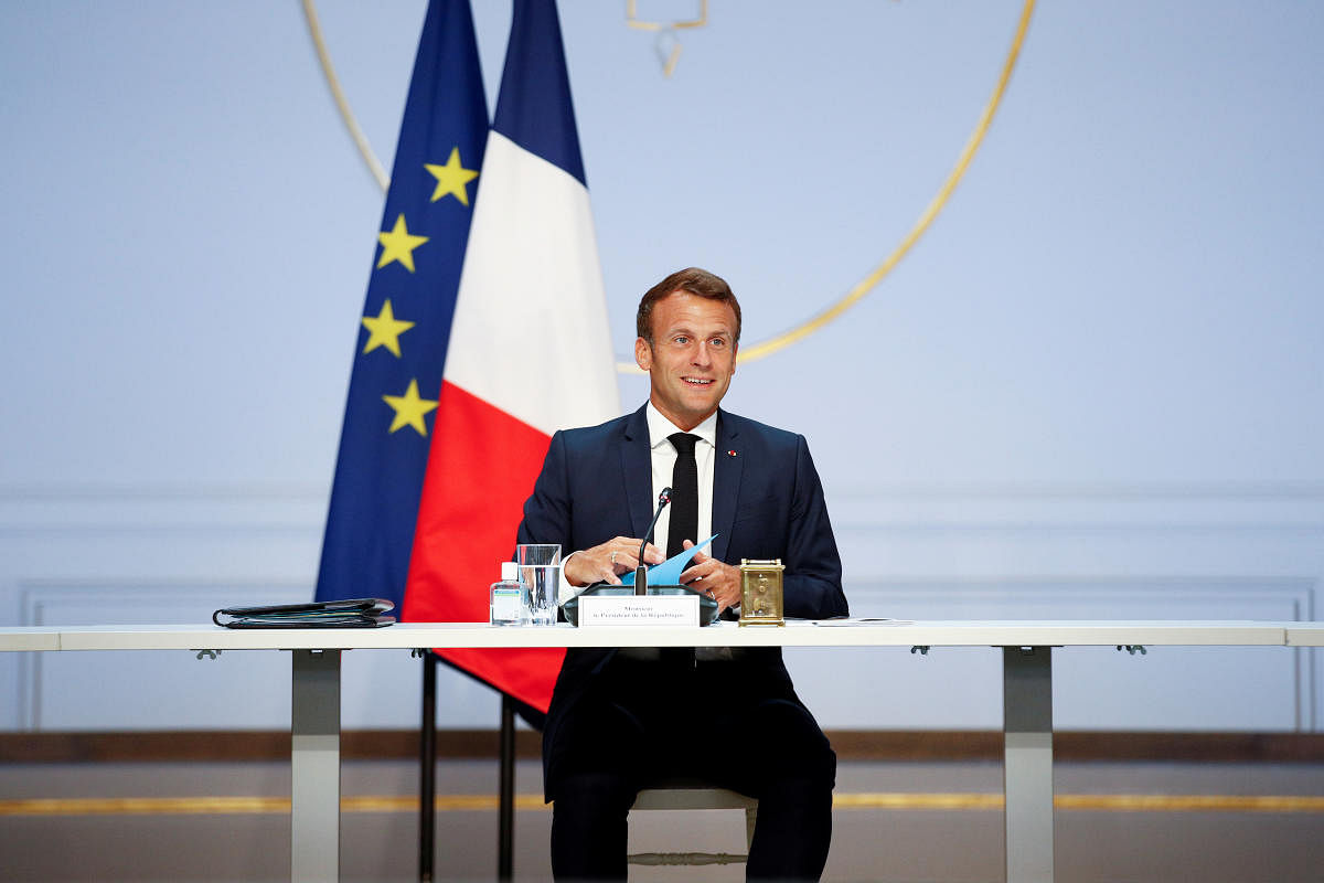 French President Emmanuel Macron. (Reuters file photo)