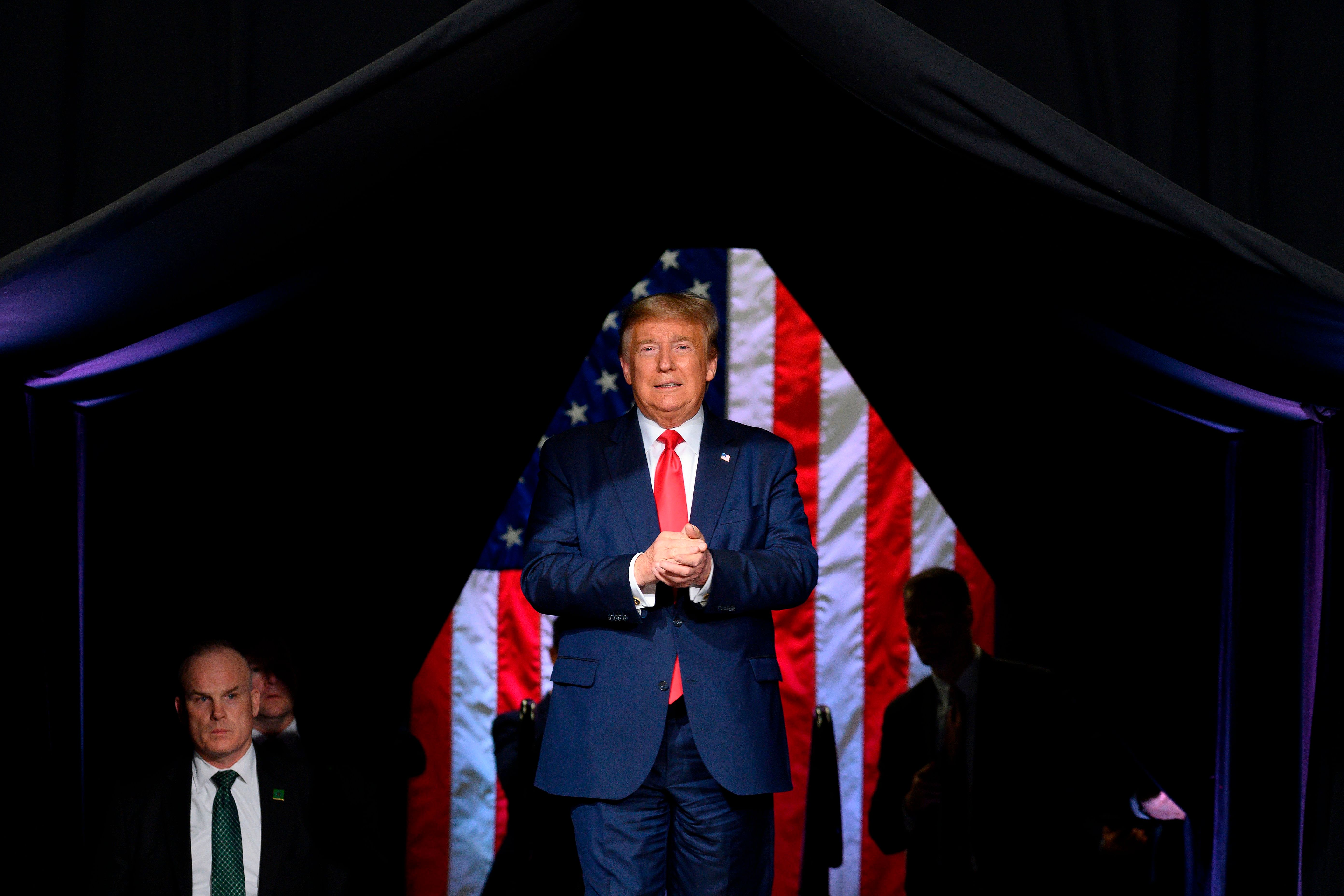 US President Donald Trump. Credit: AFP File Photo