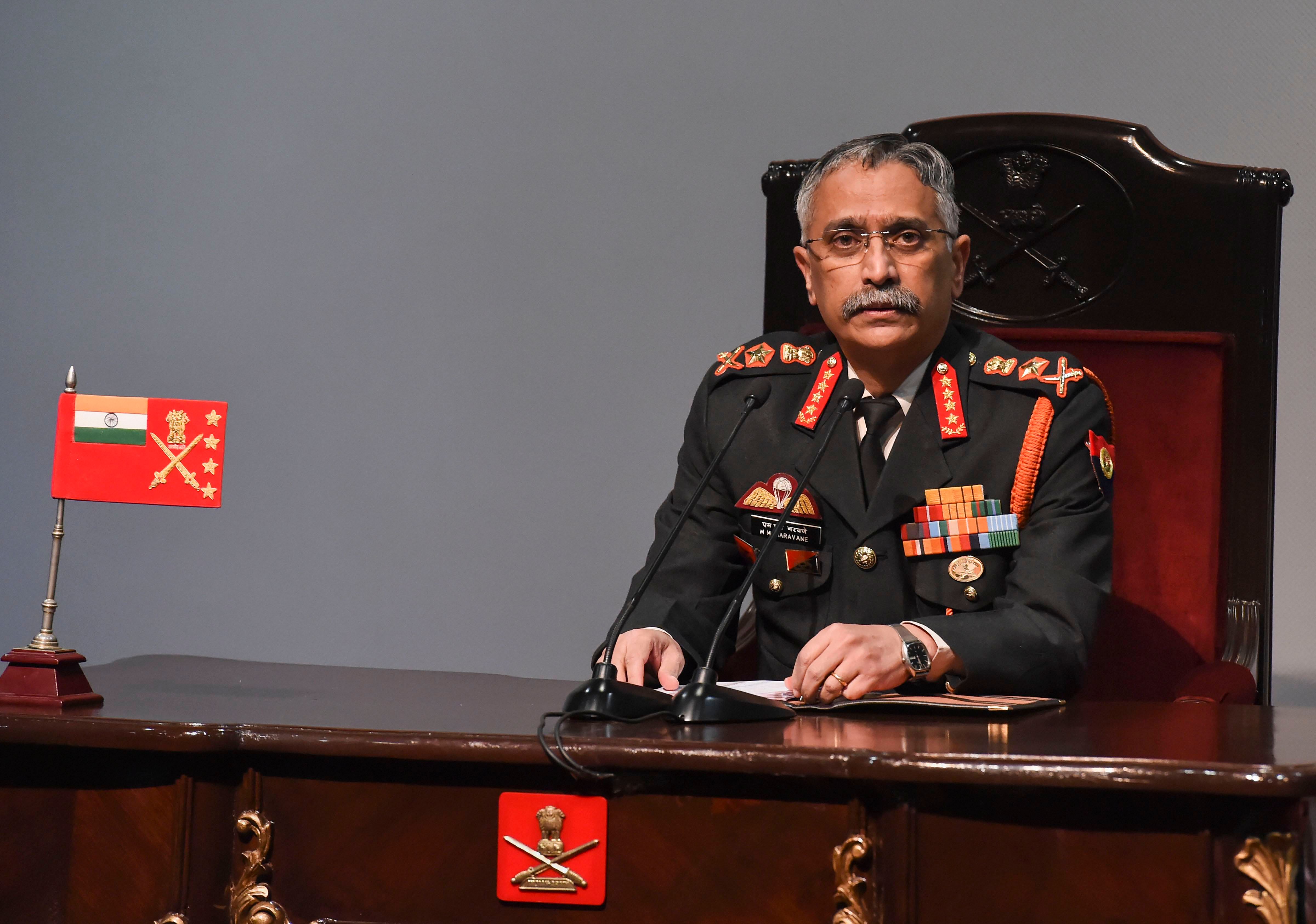 Army Chief General M M Naravane. Credit: PTI