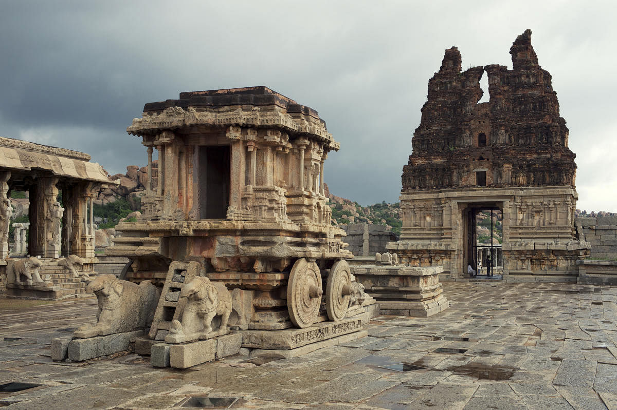 The ruins of Hampi still stand testimony to Krishnadevaraya's legacy.