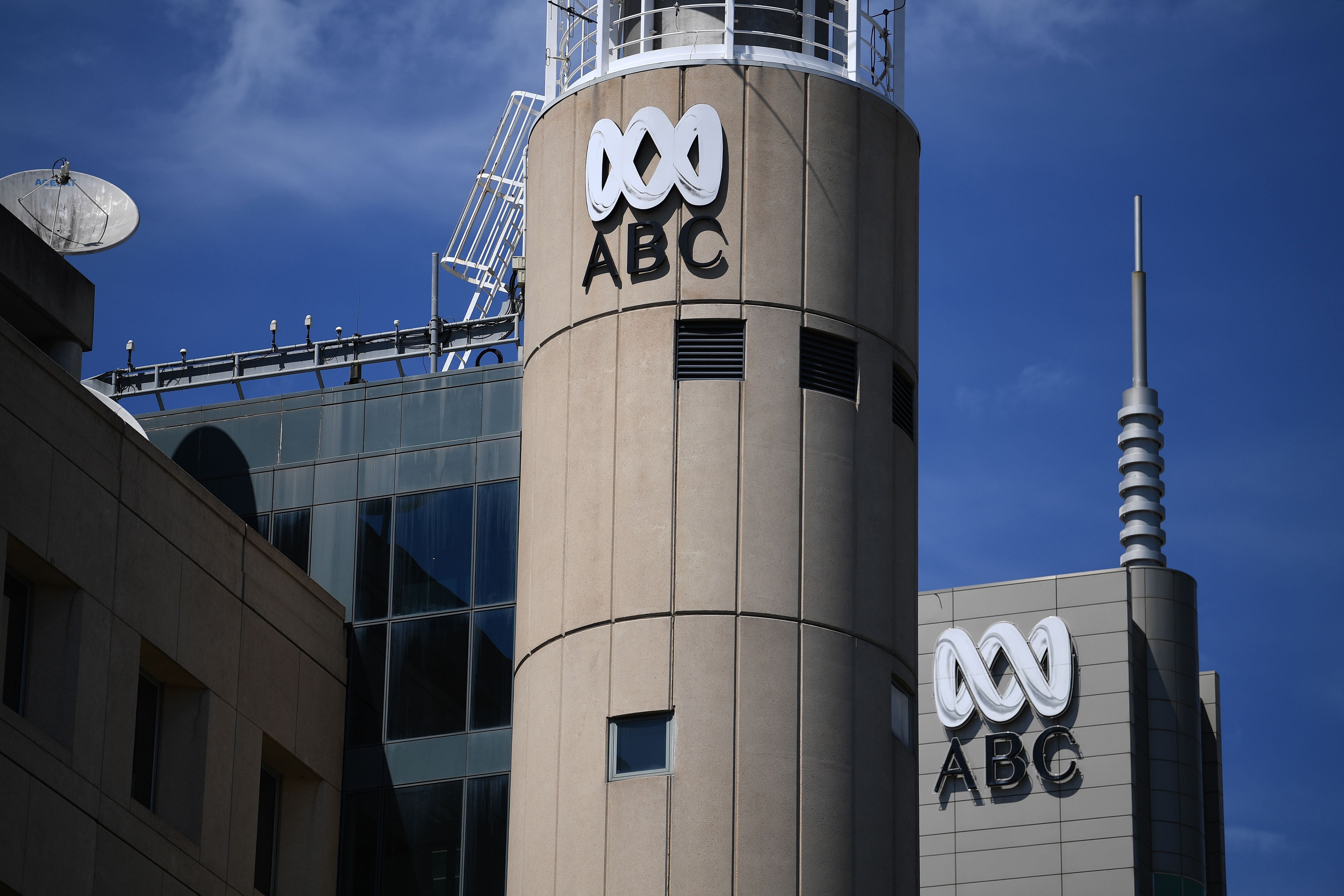 Australia's public broadcaster ABC is seen at its head office building in Sydney. Credits: AFP Photo