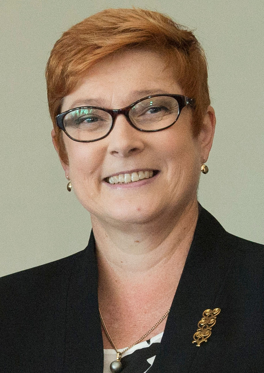Australia's Foreign Minister Marise Payne. Credit: Wiikipedia