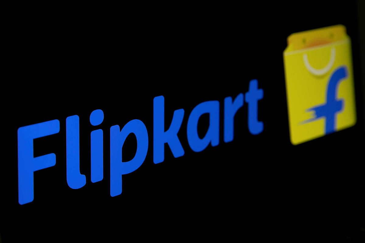 The logo of India's e-commerce firm Flipkart (Reuters Photo)
