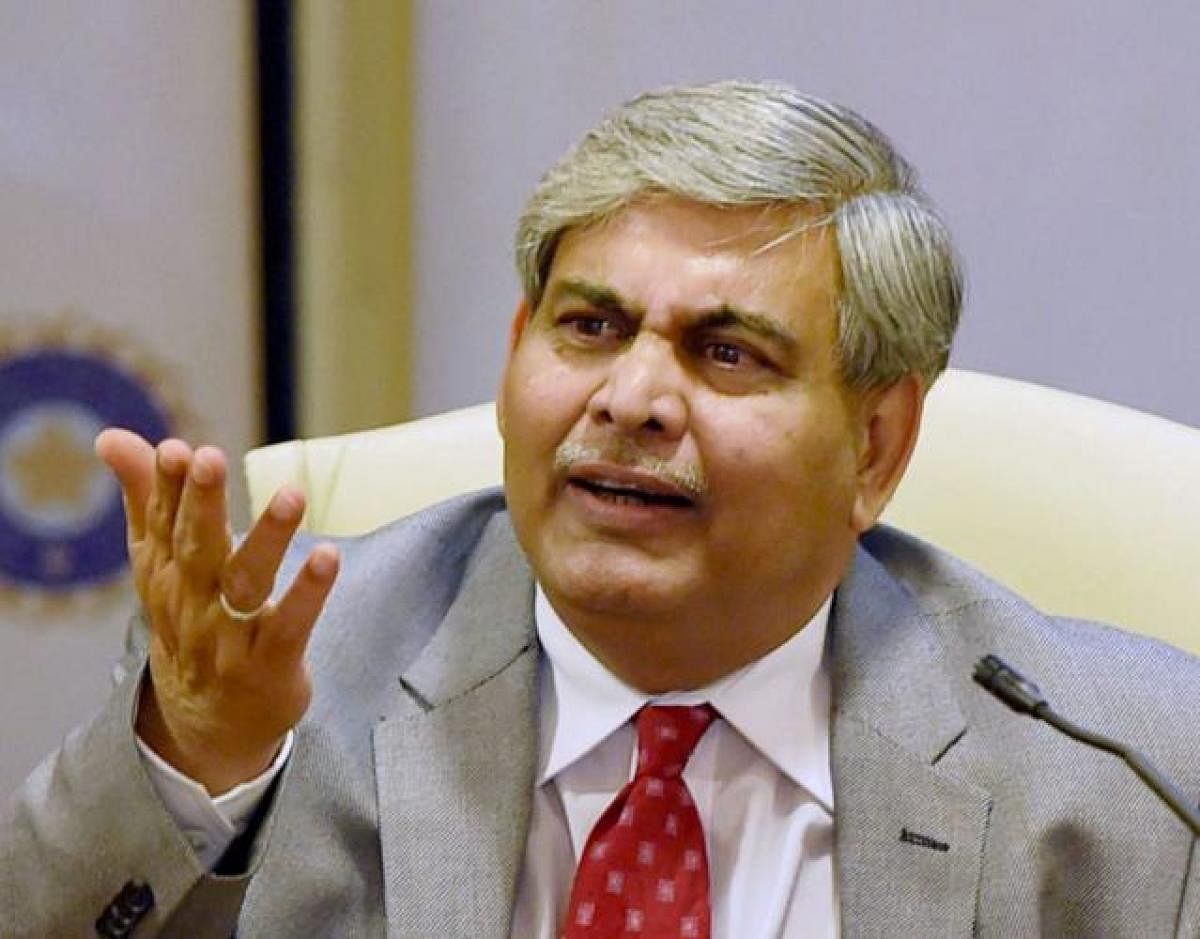 Outgoing ICC chairman Shashank Manohar. 