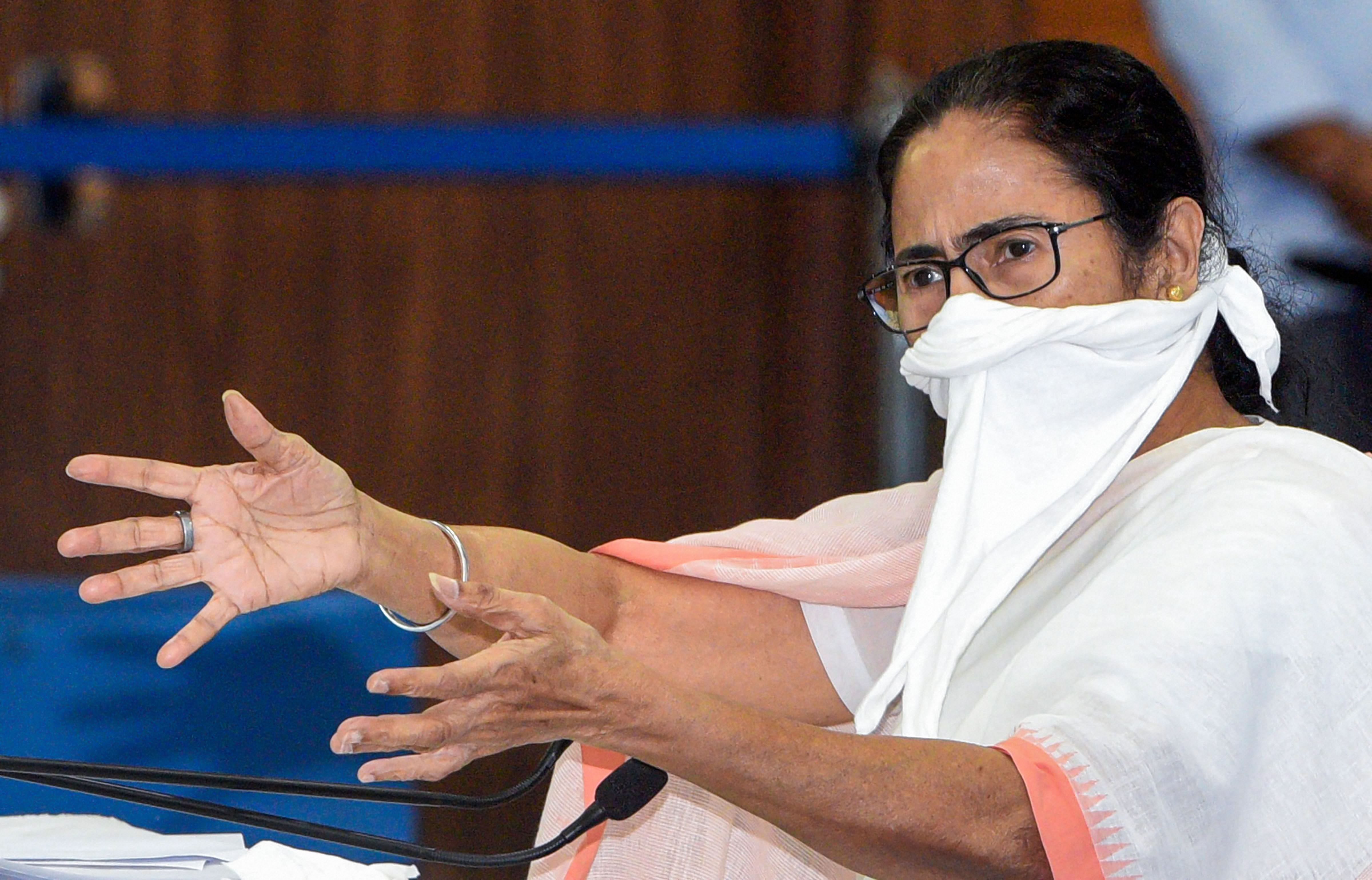Chief Minister Mamata Banerjee said that even it causes problems Chinese companies should be kept out of India’s railways, telecommunication and civil aviation sector. Credit: PTI Photo