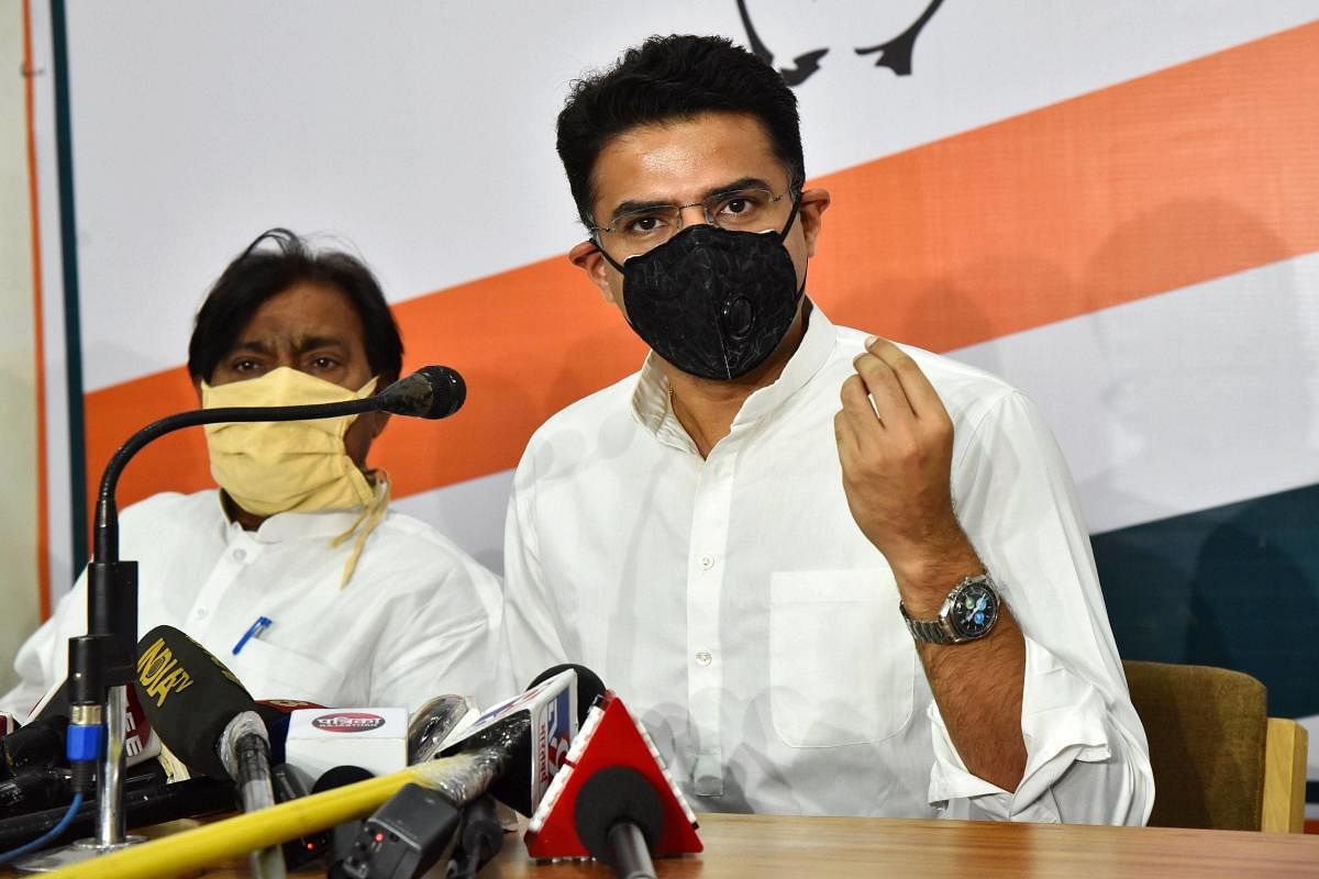 Deputy Chief Minister and Rajasthan Congress President Sachin Pilot. Credit: PTI