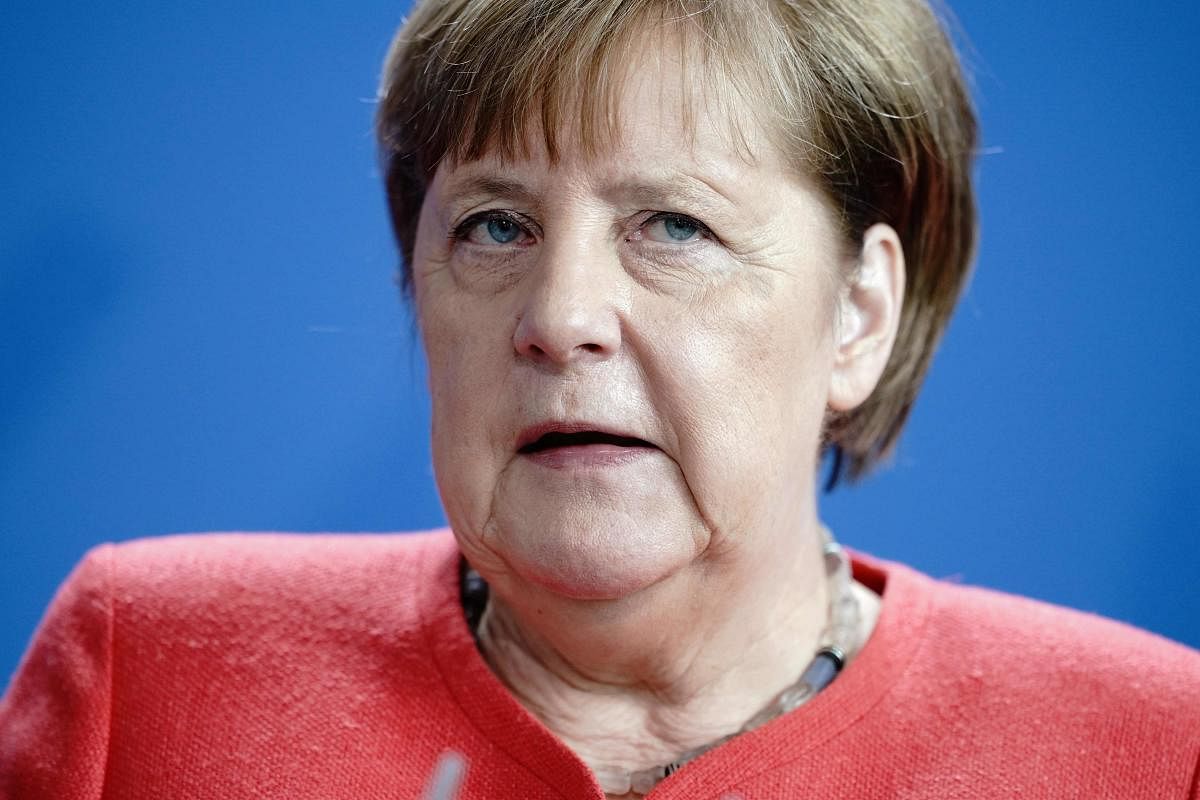 German Chancellor Angela Merkel. CRedit/AFP Photo