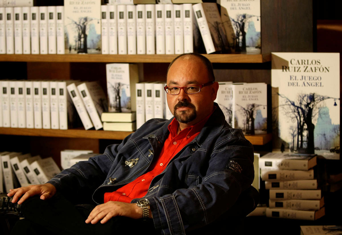 Spanish writer Carlos Ruiz Zafon. Credit/Reuters File Photo