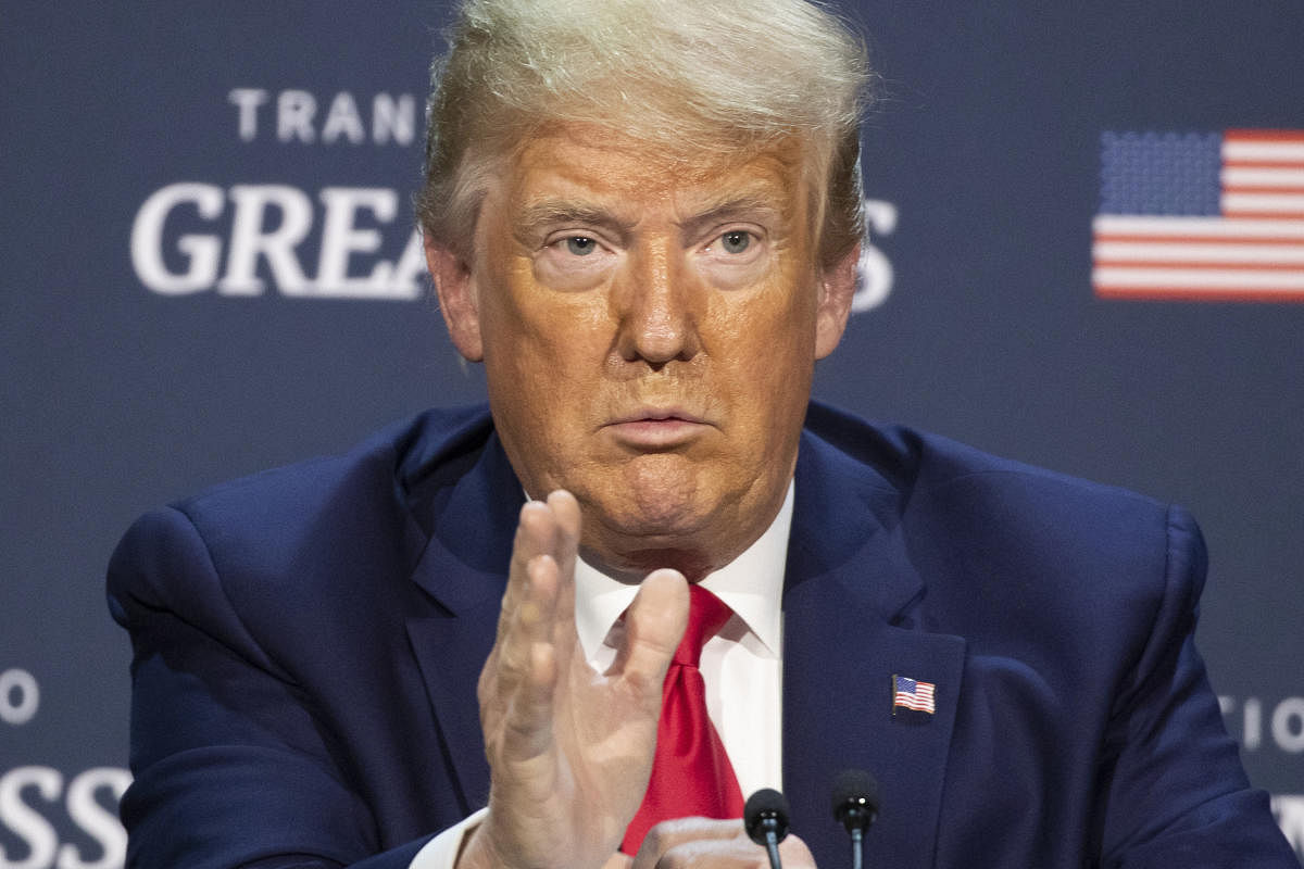 US President Donald Trump (AP Photo)