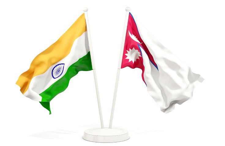 India and Nepal flag. Credits: File Photo