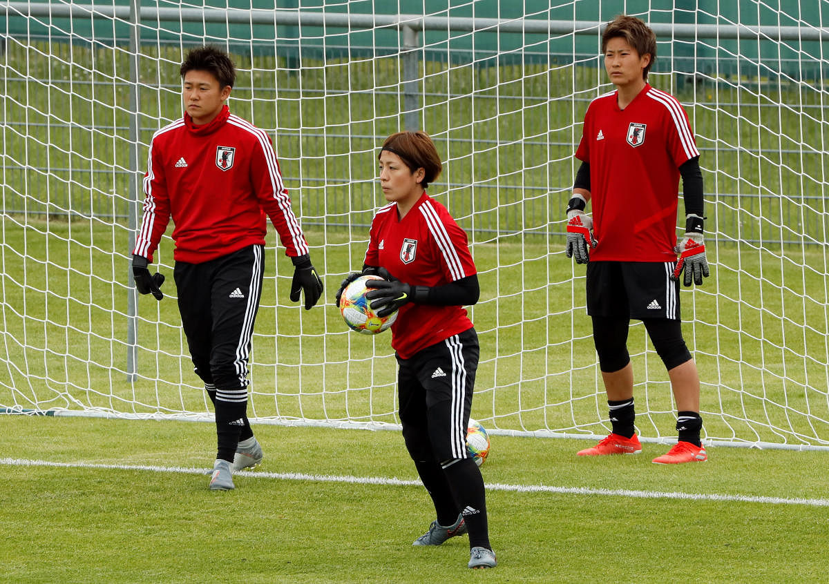 Japan's women soccer team (Reuters File Photo)