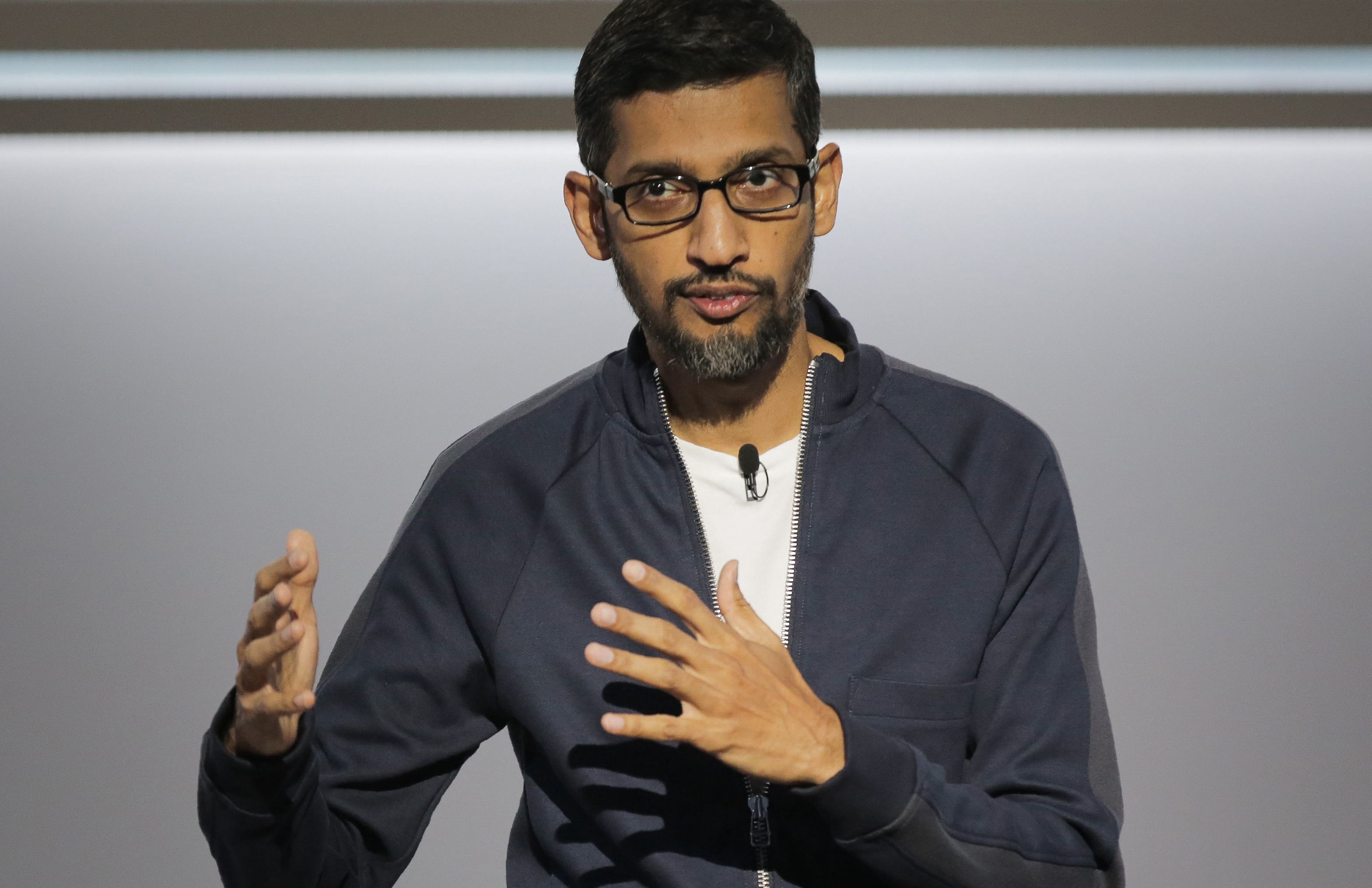 Google CEO Sundar Pichai has expressed disappointment over the proclamation issued by President Donald Trump that temporarily suspends foreign work visas including H-1B. Credit: AFP