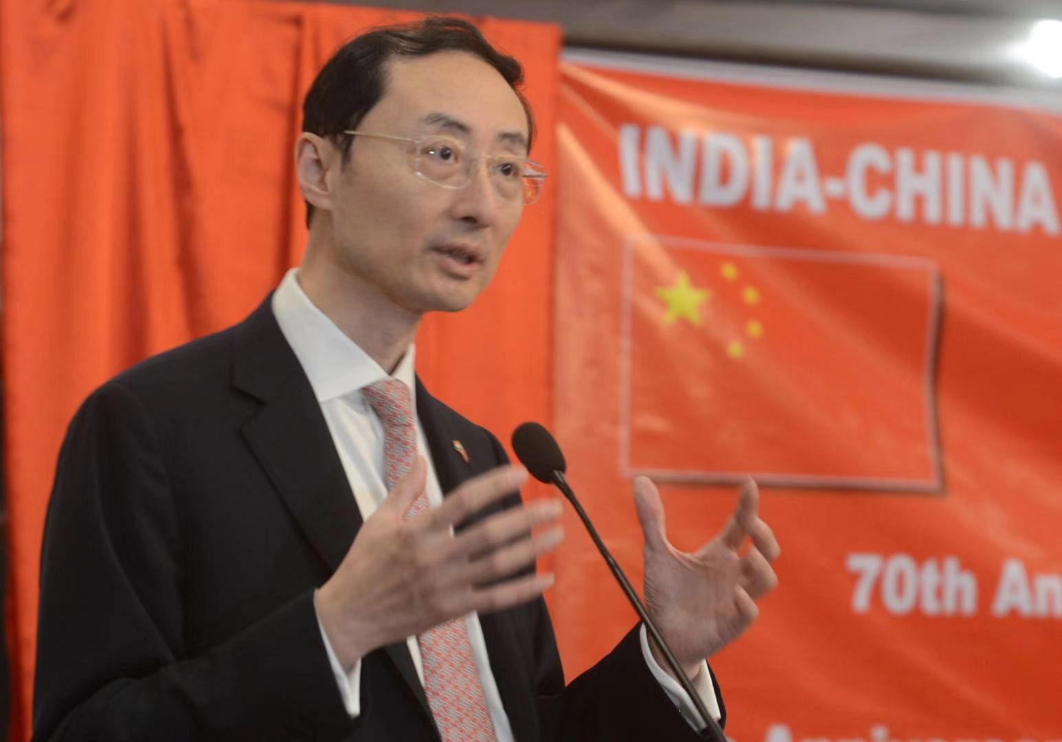 Sun Weidong, China's ambassador to India. (Twitter Image/@China_Amb_India)