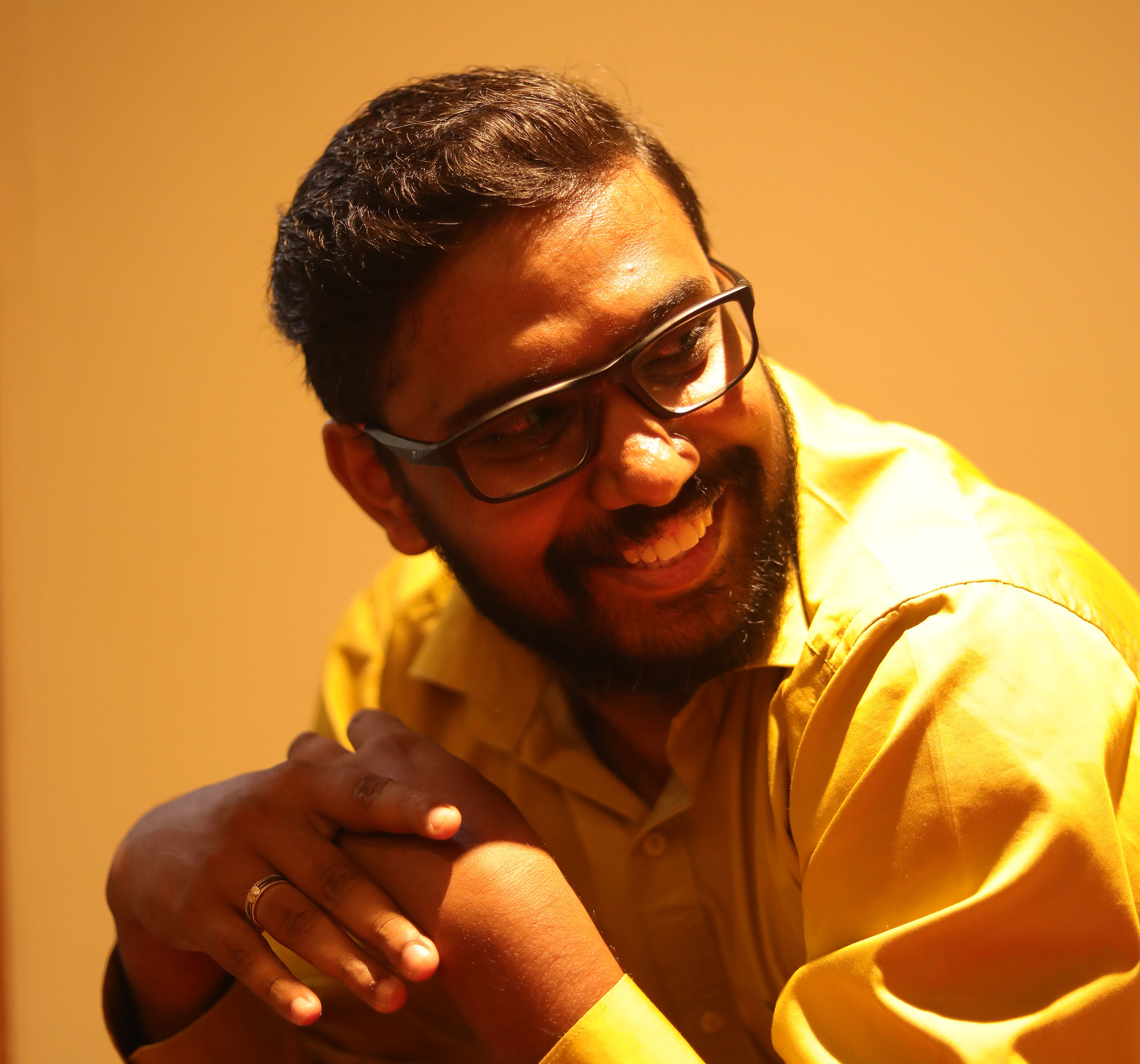Kannada film director Adarsh Eshwarappa. DH Photo