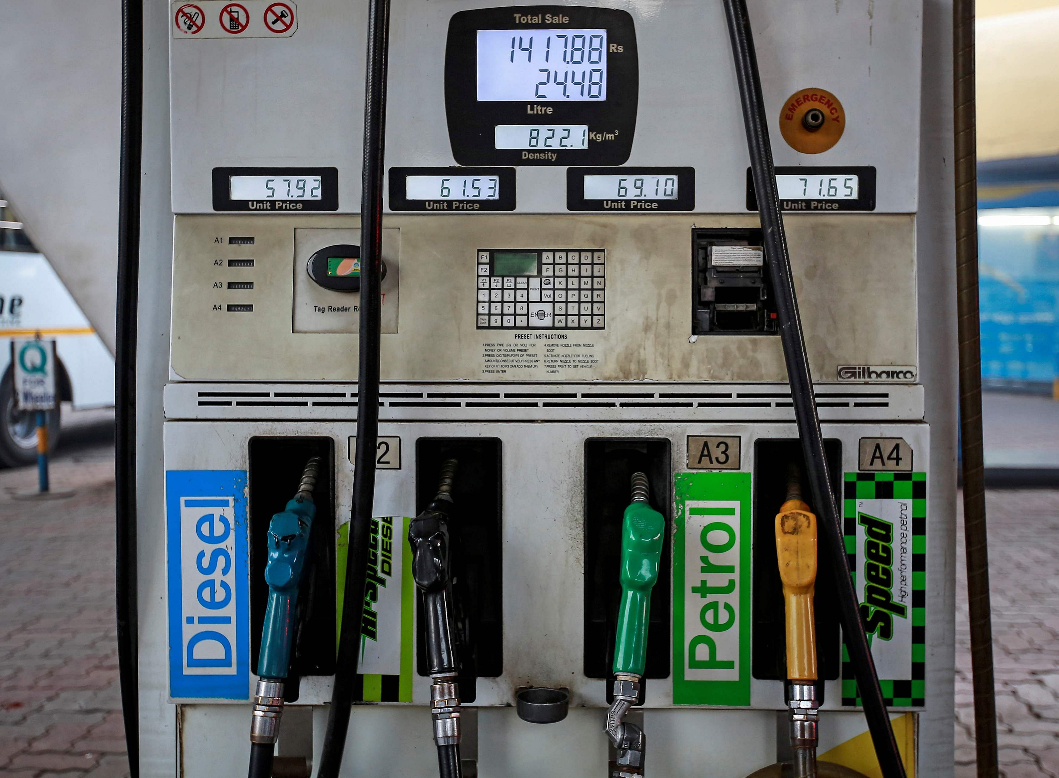 The cumulative increase in the price of fuels since oil marketing companies started raising the prices since June 7 now totals to Rs 9.12 for petrol and Rs 11 for diesel. Credit: Reuters
