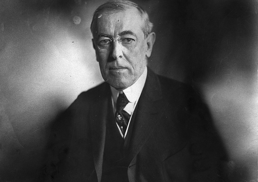  28th President of the United States Woodrow Wilson. Credit/Getty images