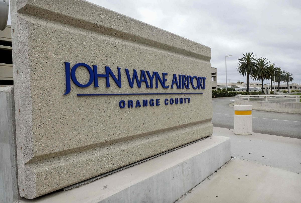 John Wayne Airport. AFP/file