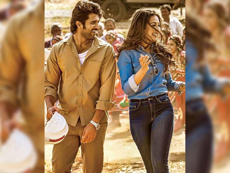 Vijay Deverakonda and Rashi Khanna