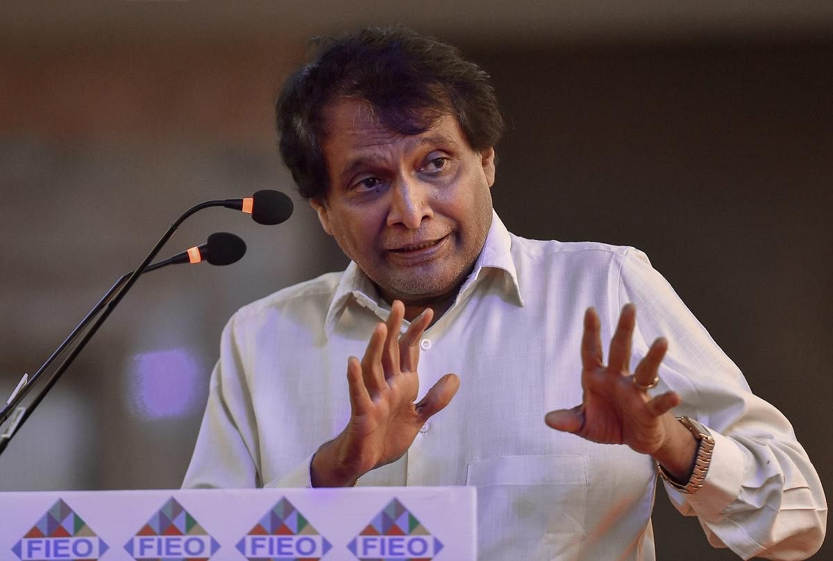  Former Union minister and Rajya Sabha member Suresh Prabhu. Credit/PTI Photo