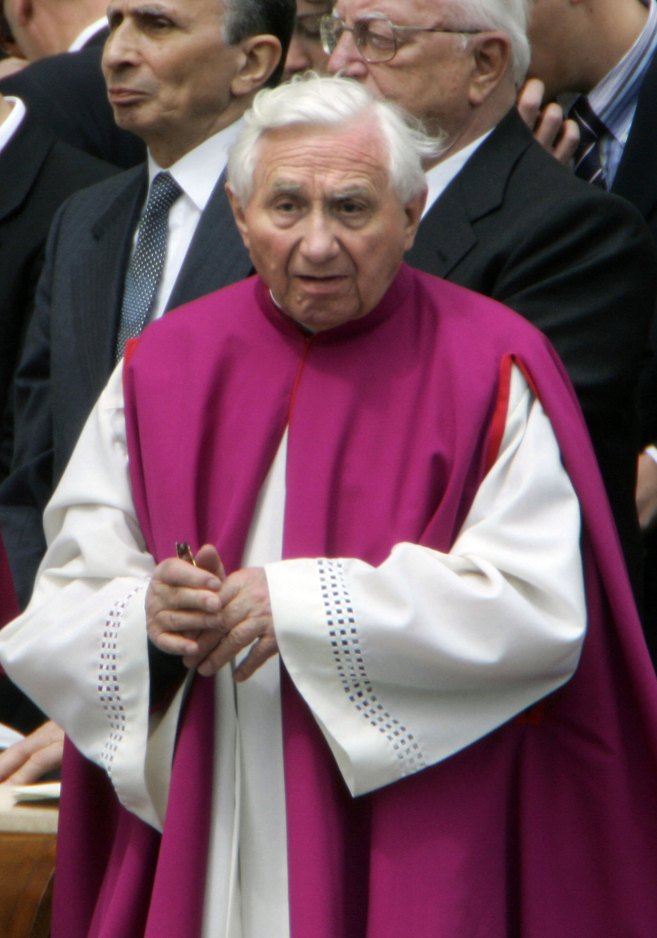 Georg Ratzinger, older brother of Pope Benedict XVI (AFP Photo)