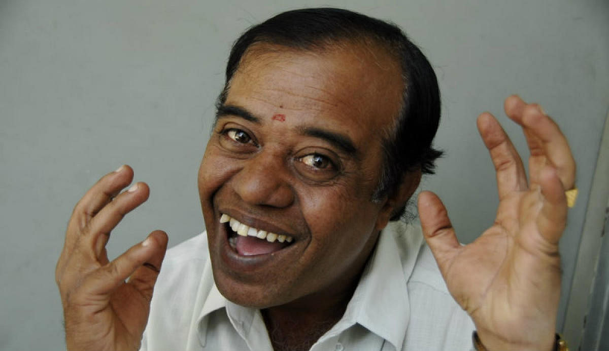 Kannada film comedian Mimicry Rajagopa