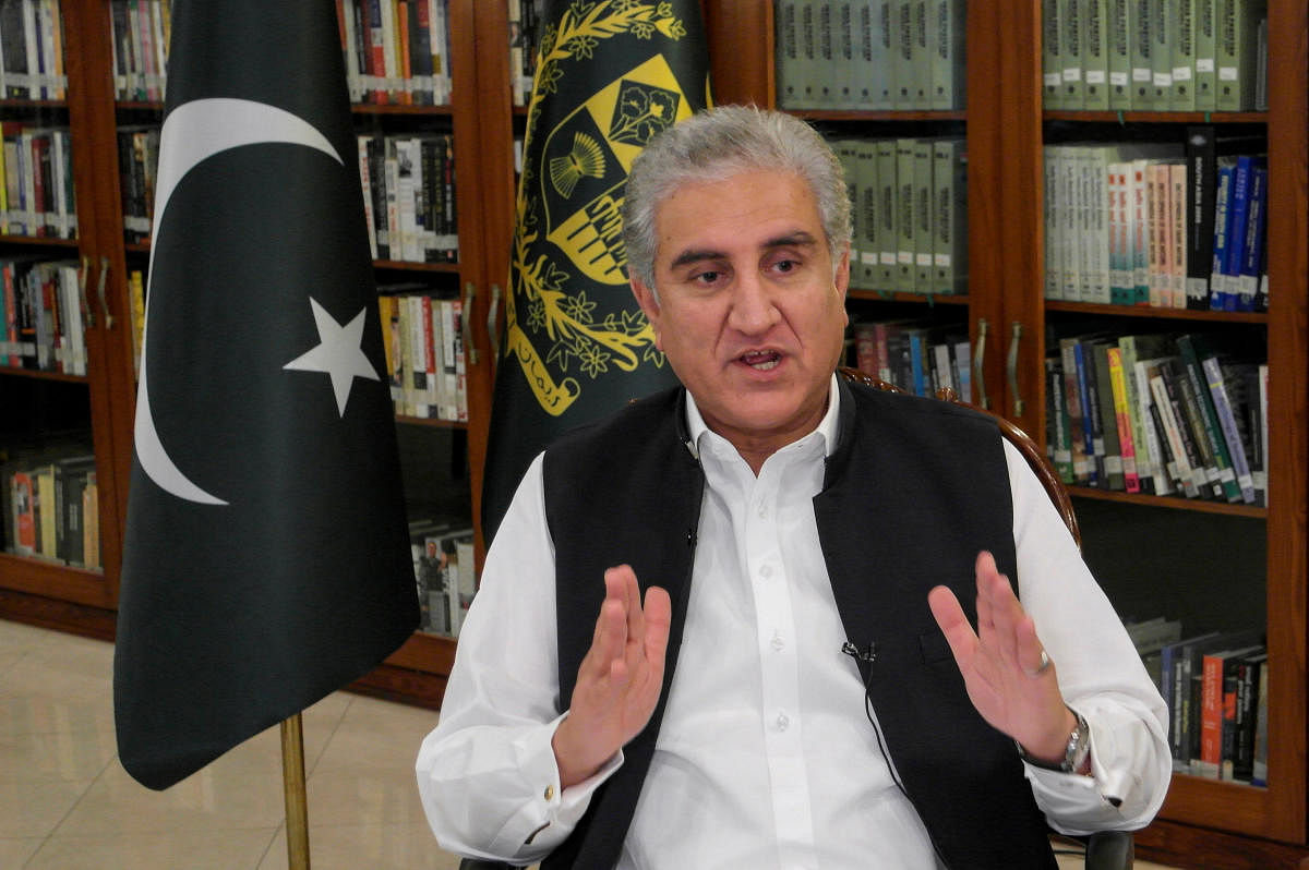Pakistan's Foreign Minister Shah Mehmood Qureshi. Credit: Reuters Photo