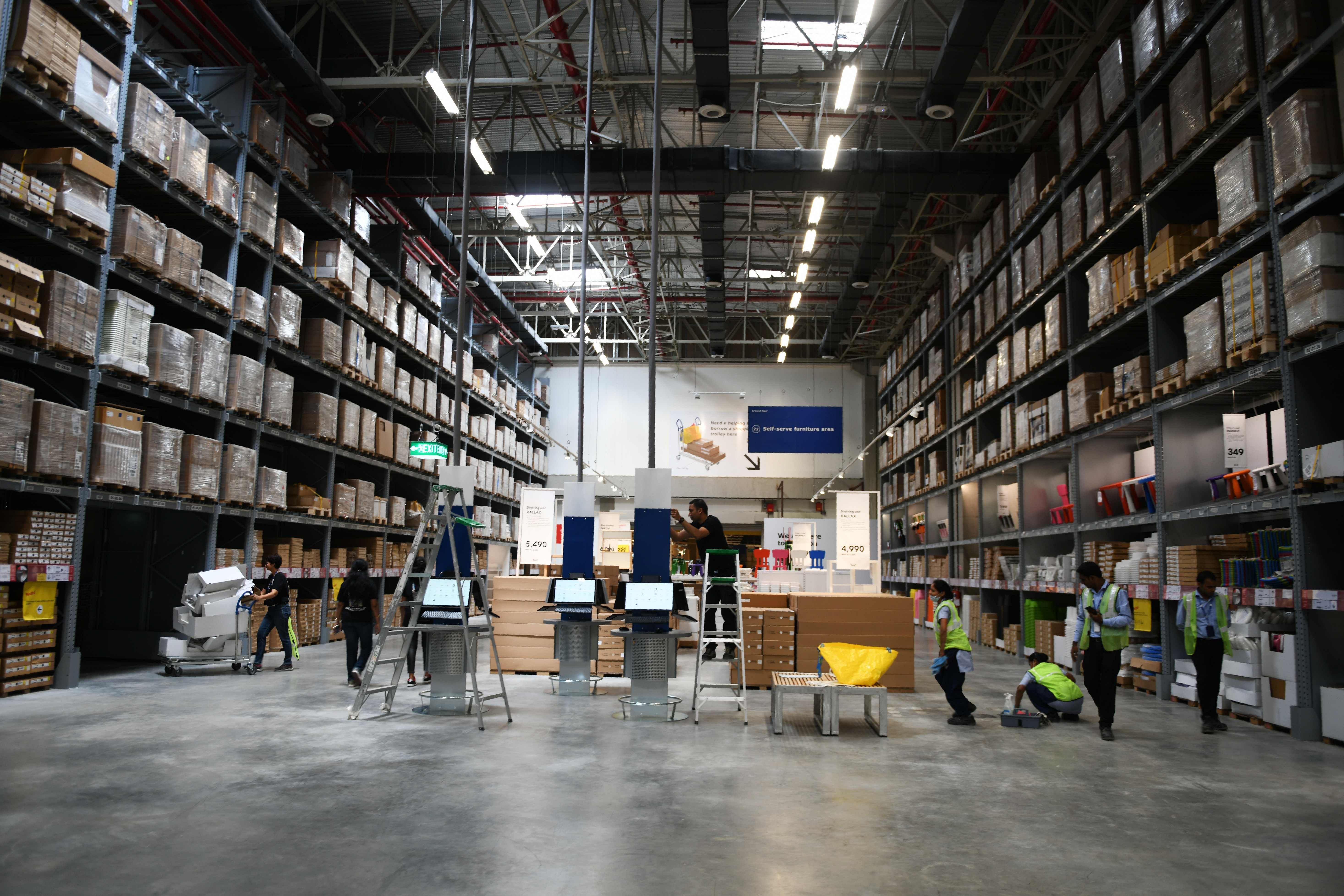 The webinar 'Bridging the Middle- transforming warehousing Industry in India' was organised by Knight Frank and Reed Exhibitions India. Representative image/Credit: AFP Photo