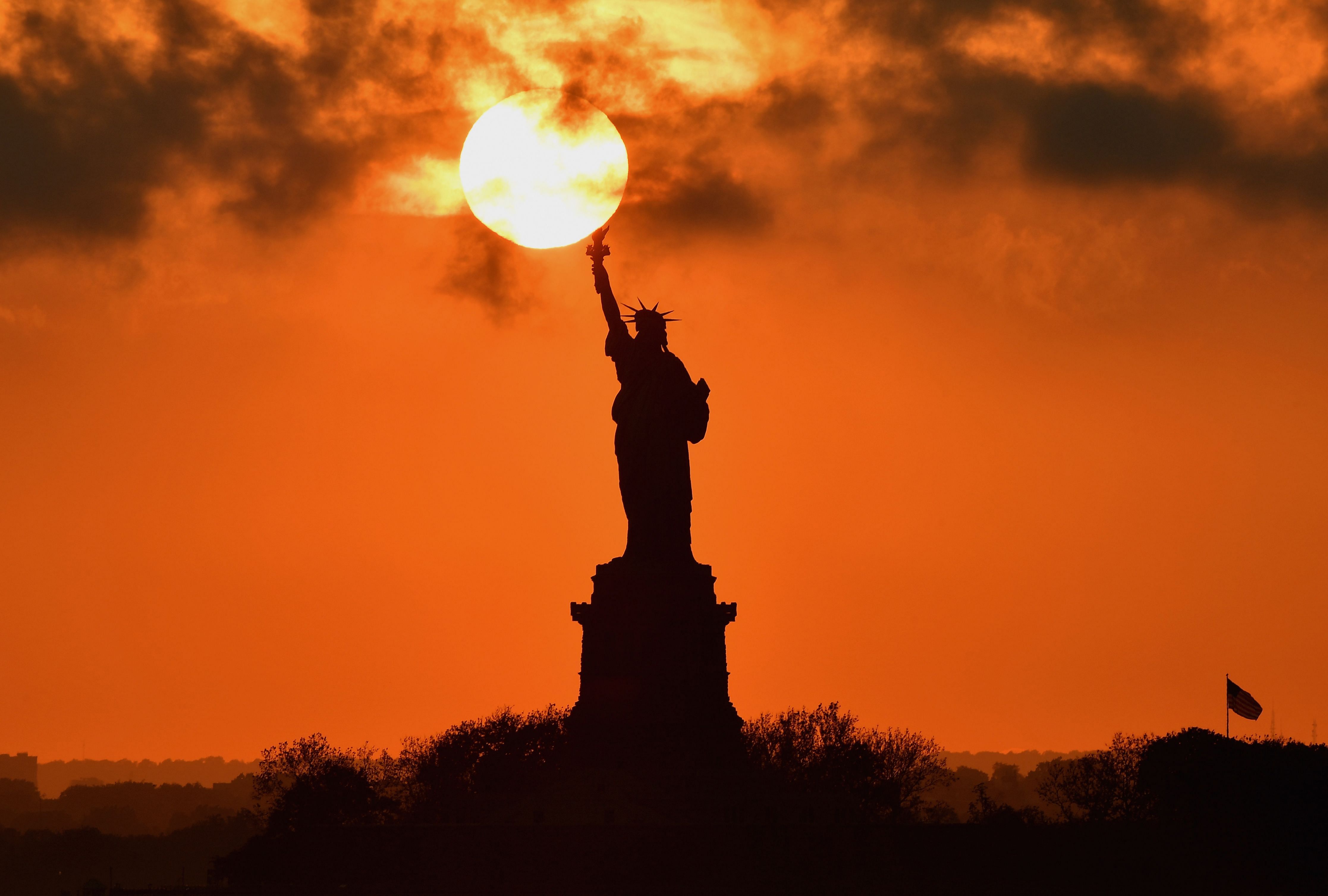 Statue of Liberty: AFP Photo