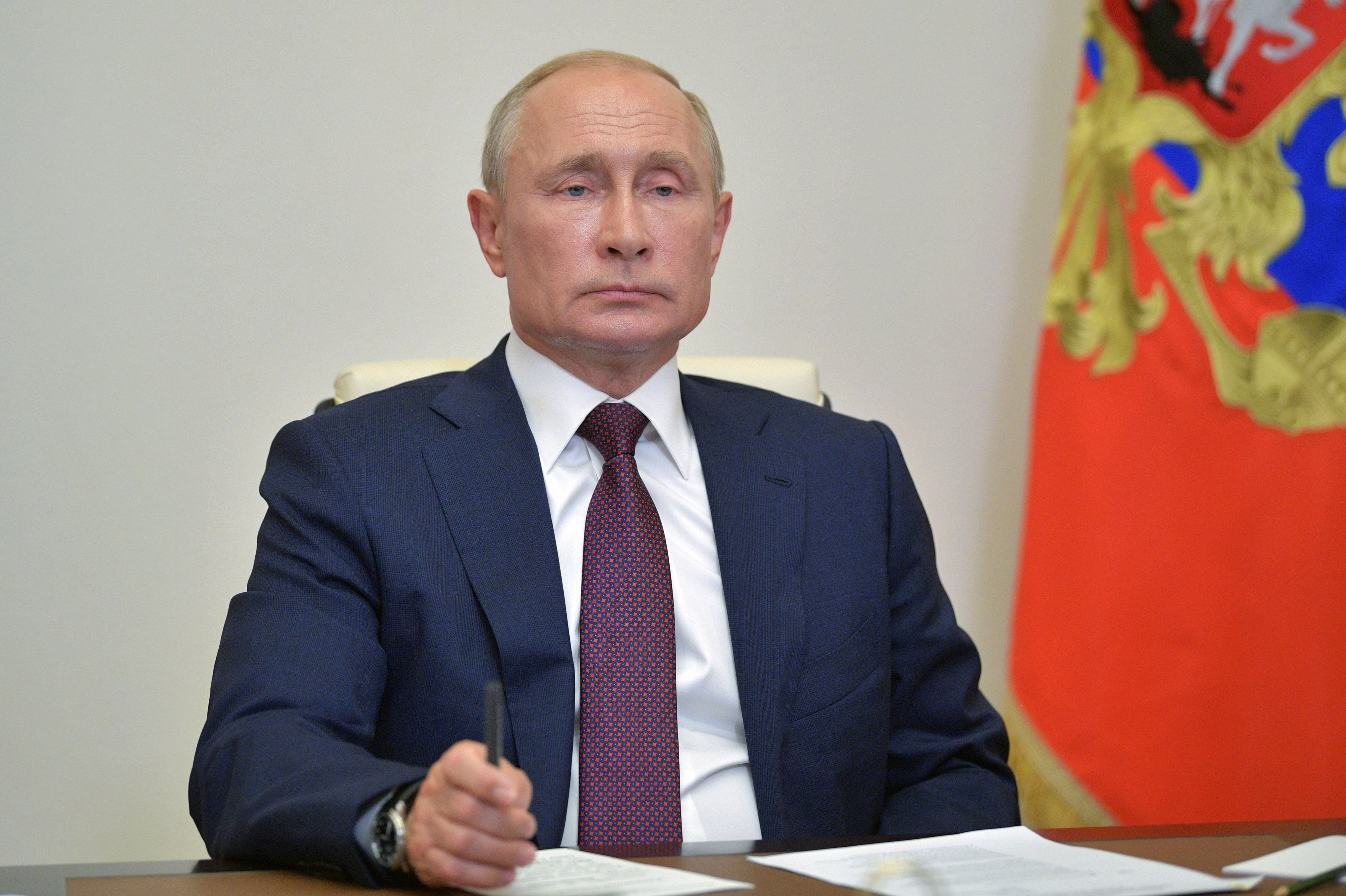Kremlin critics denounced the results of the plebiscite. Credit: AP Photo