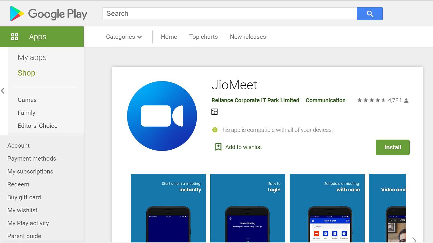 Reliance JioMeet is now available on both Google Play and Apple App Store.