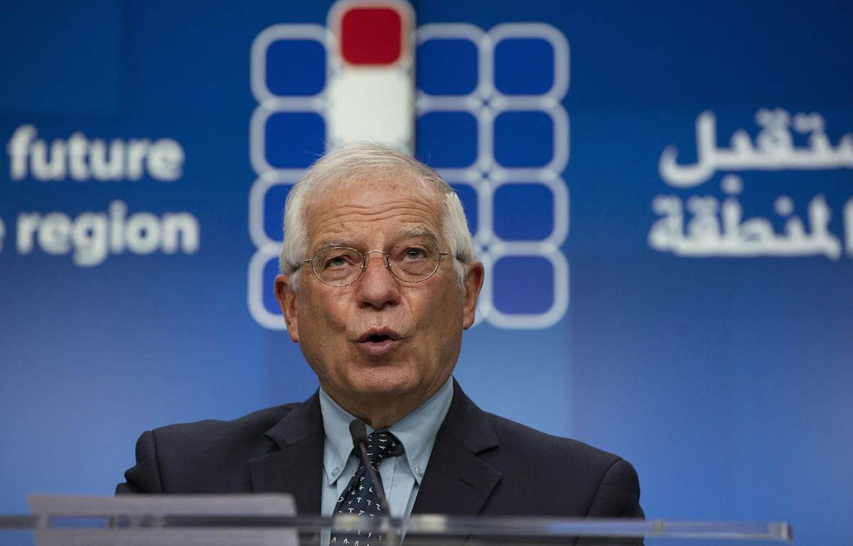 Josep Borrell said that Iranian Foreign Minister Javad Zarif seeks redress. AP/PTI