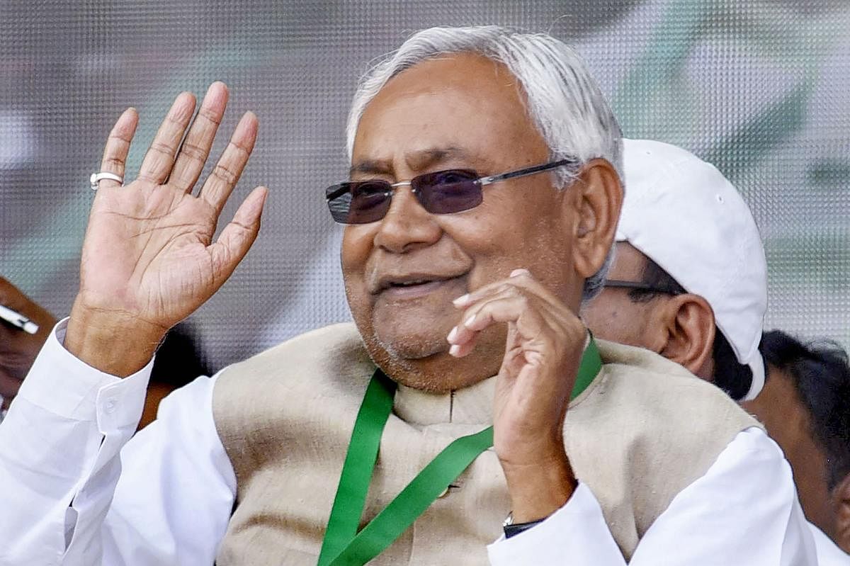 Bihar Chief Minister Nitish Kumar. Credit: PTI