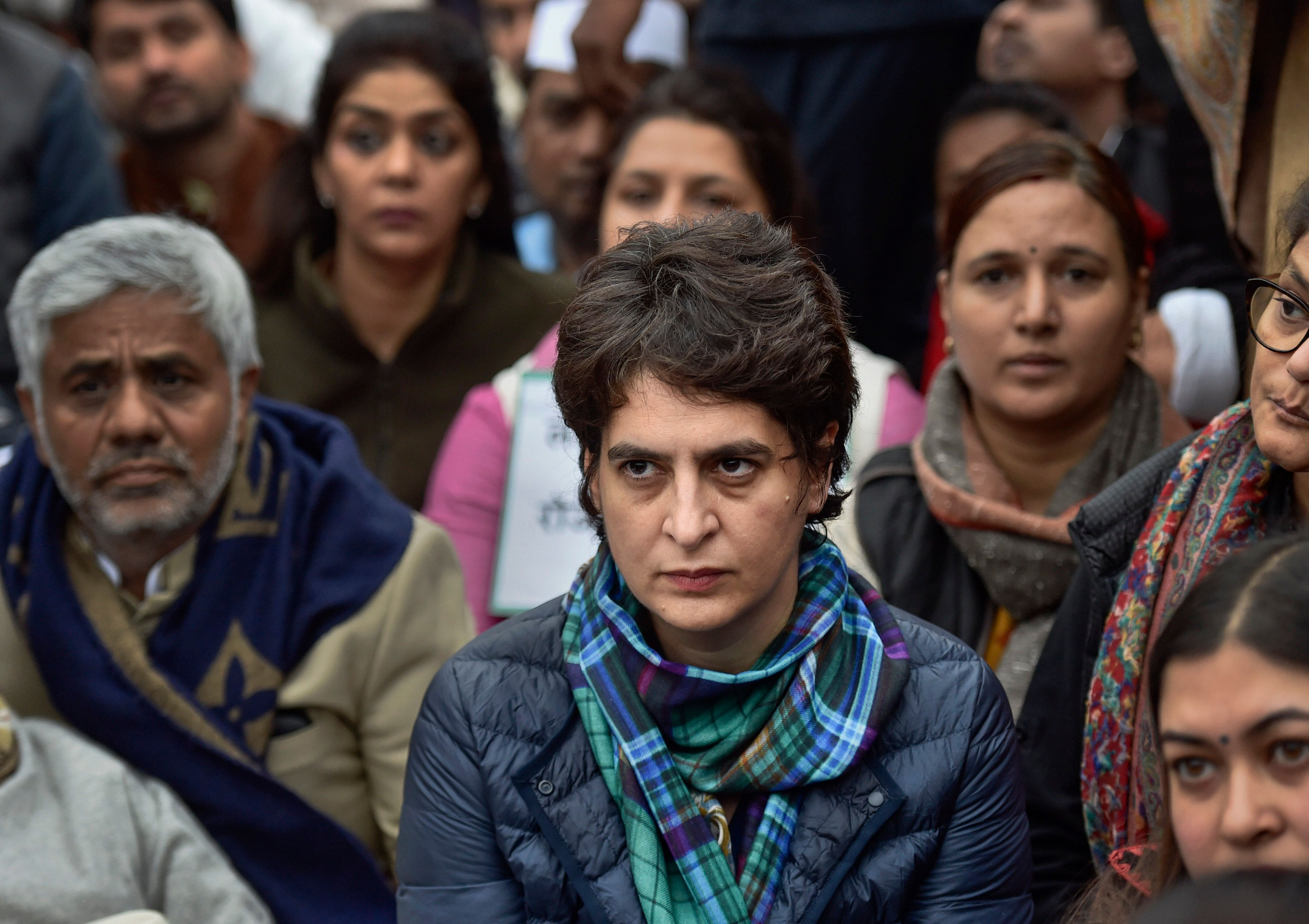 Priyanka Gandhi. Credit: PTI