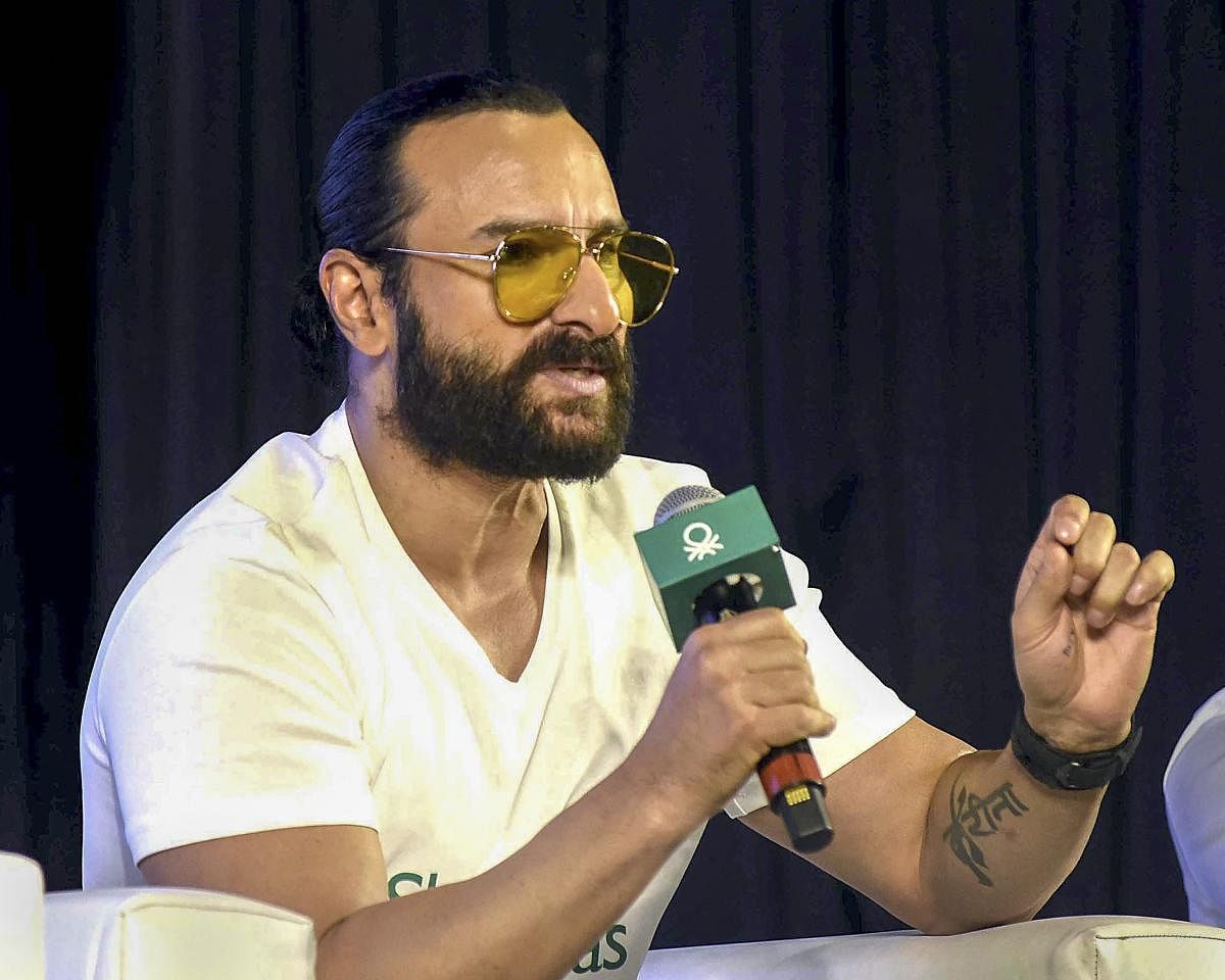 Bollywood actor Saif Ali Khan. Credit/PTI Photo