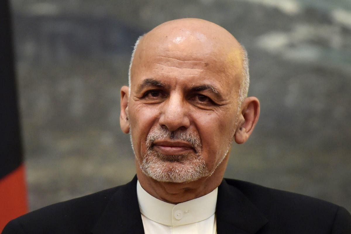 Afghanistan's President Ashraf Ghani (AFP Photo)