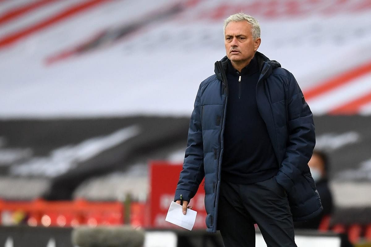 Tottenham Hotspur's Portuguese head coach Jose Mourinho. Credit: AFP
