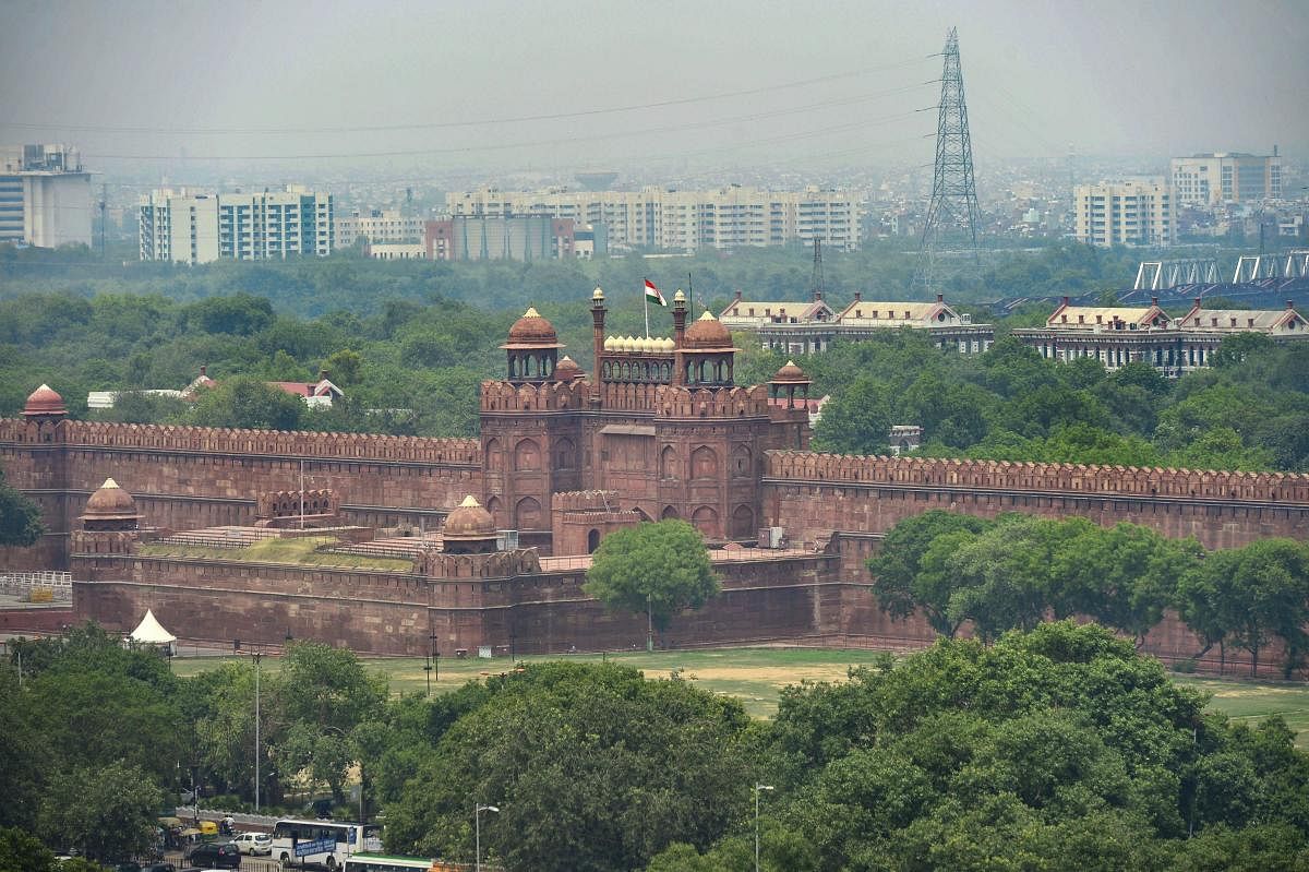  A view of Red Fort (PTI Photo)