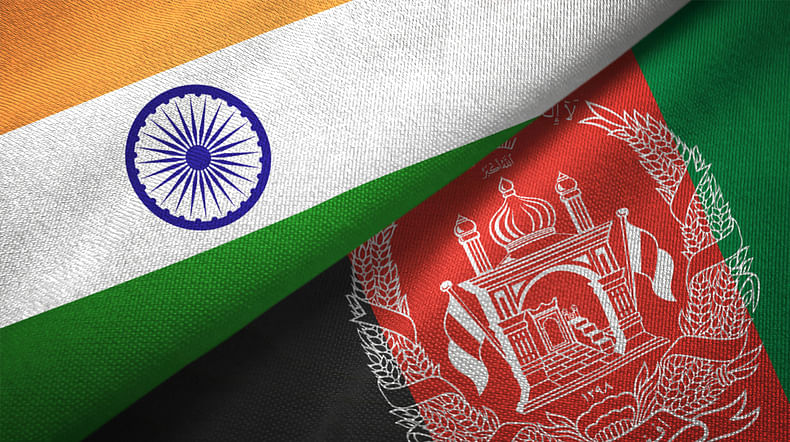 India, Afghanistan flags (Image for representation/iStock Photo)