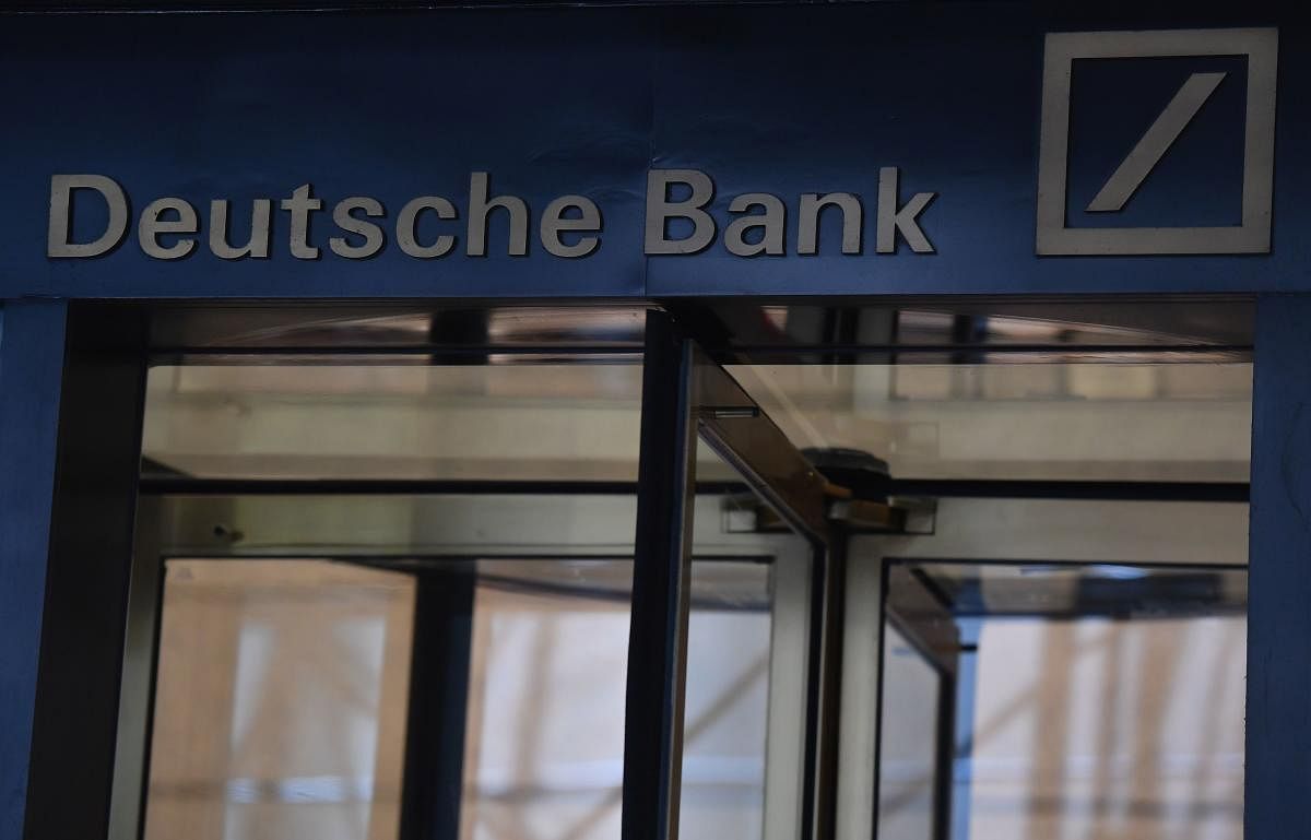Deutsche Bank. Credit: AFP