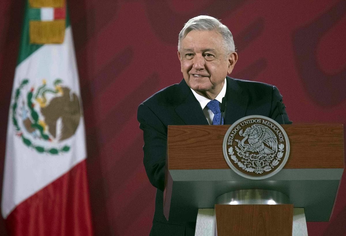 Mexico's President Andres Manuel Lopez Obrador. Credit: AFP Photo
