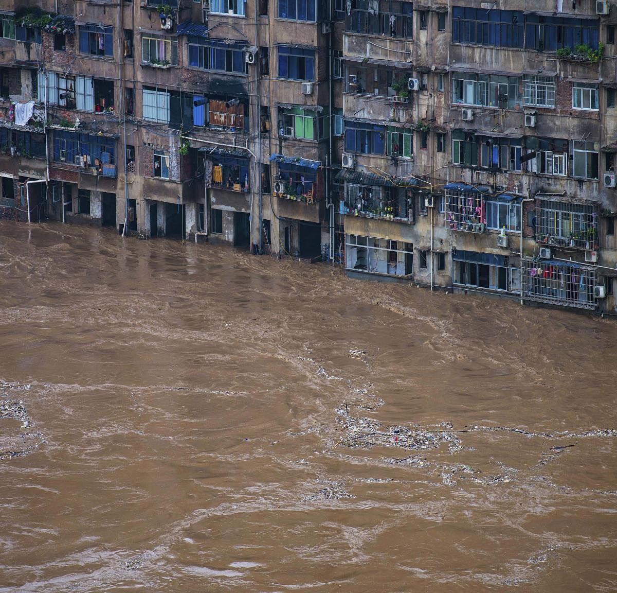 Flood  in Southern China (AP Photo)
