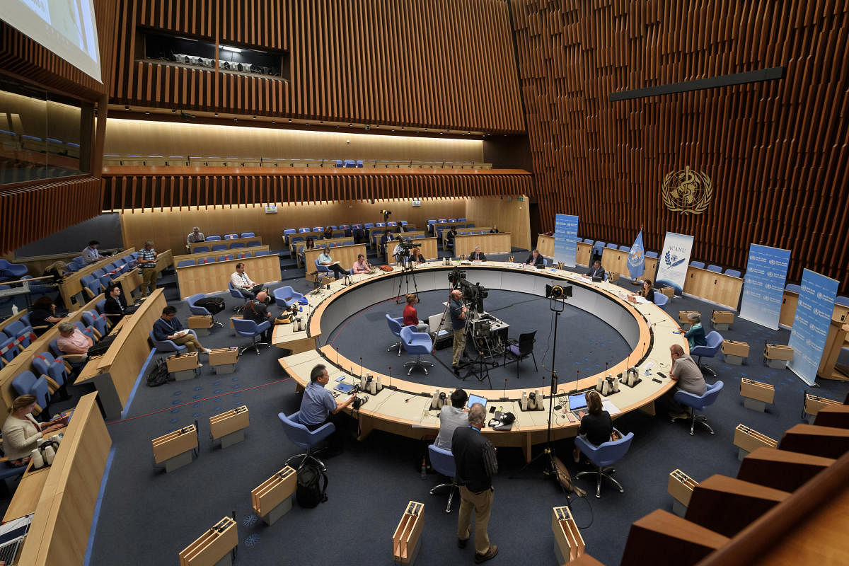 WHO headquarters, Geneva. File Photo. Credit: Reuters Photo