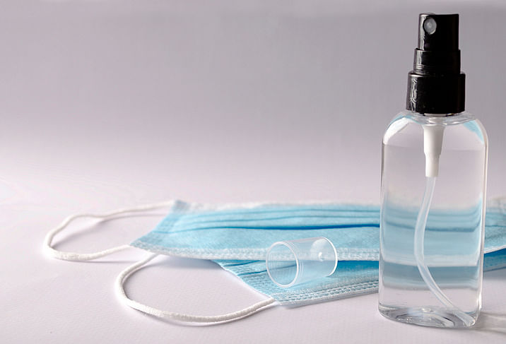 Facemask and hand sanitiser (Image for representation/iStock Photo)