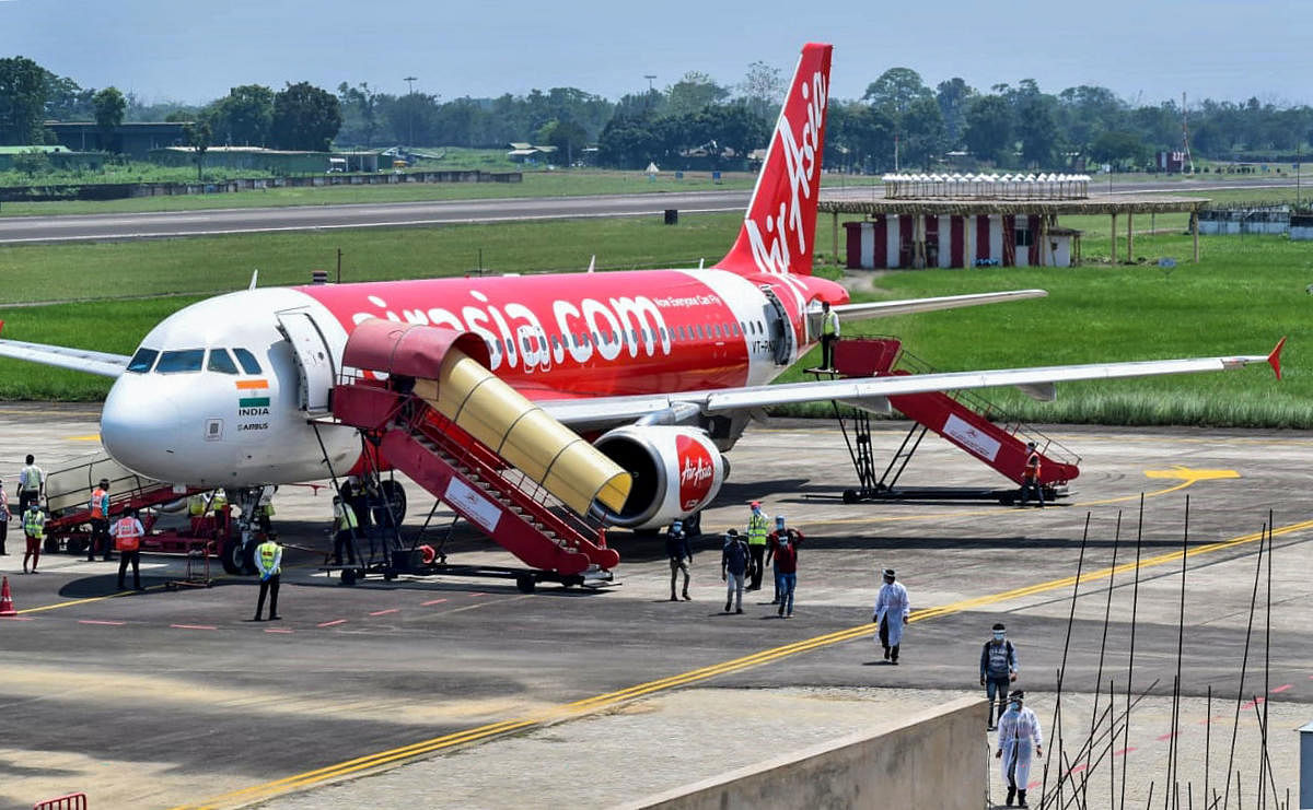 An AirAsia Flight. Credit: PTI Photo