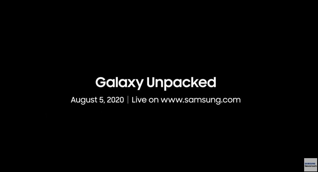 Samsung to host Galaxy Unpacked 2020 in August first week. Credit: Samsung