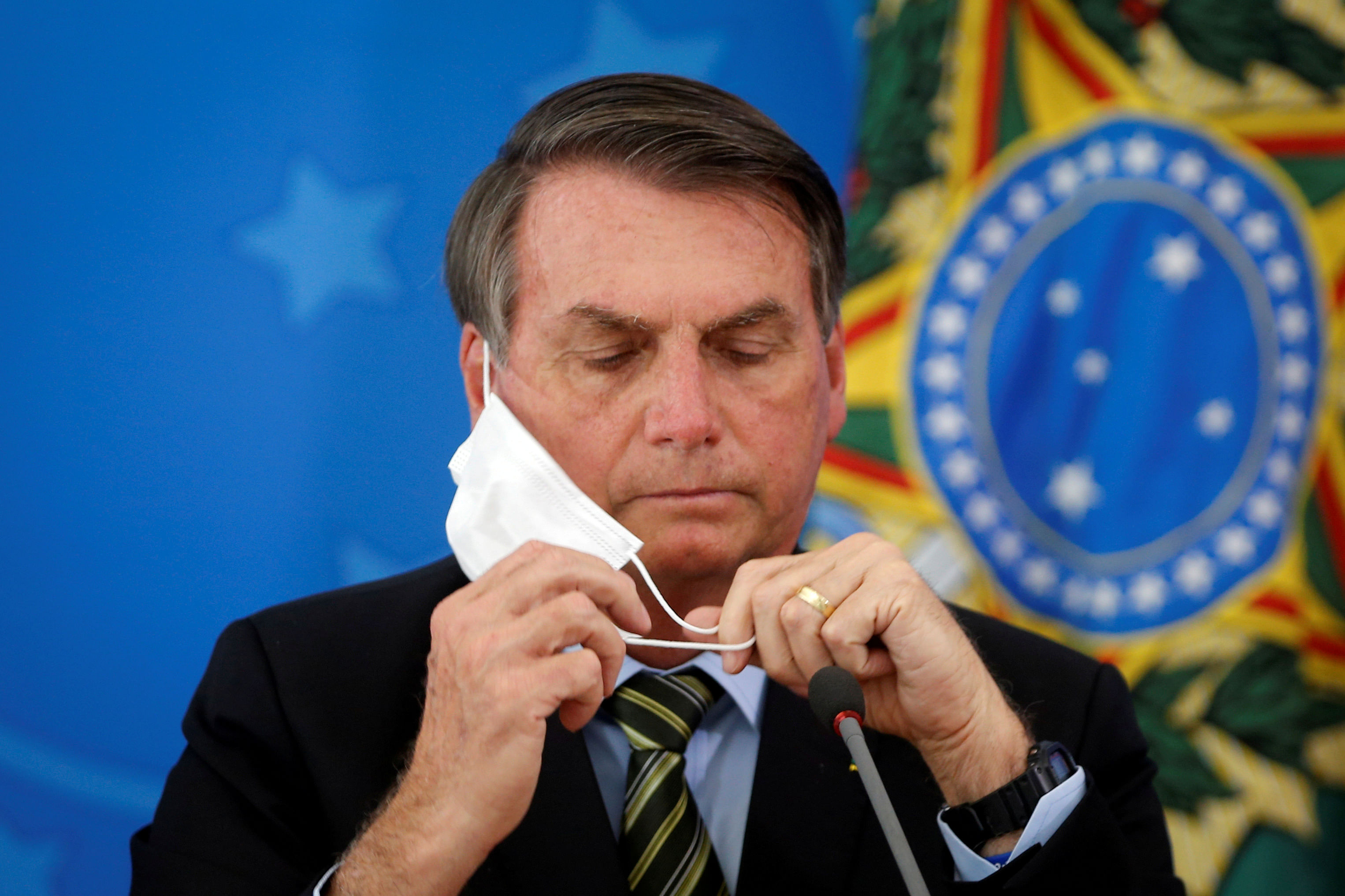 Brazil's President Jair Bolsonaro. Credits: Reuters Photo