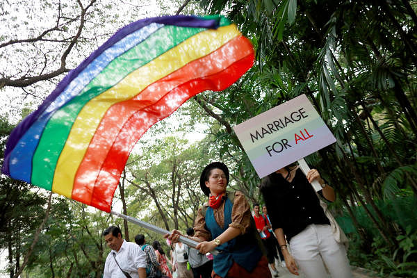 Thai LGBT community. Credit: Reuters