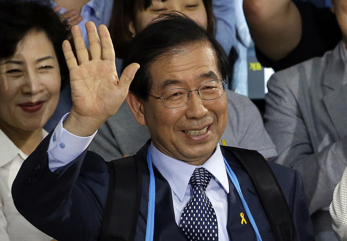  Mayor of South Korean capital Park Won-sun. File Photo. Credit: AP Photo