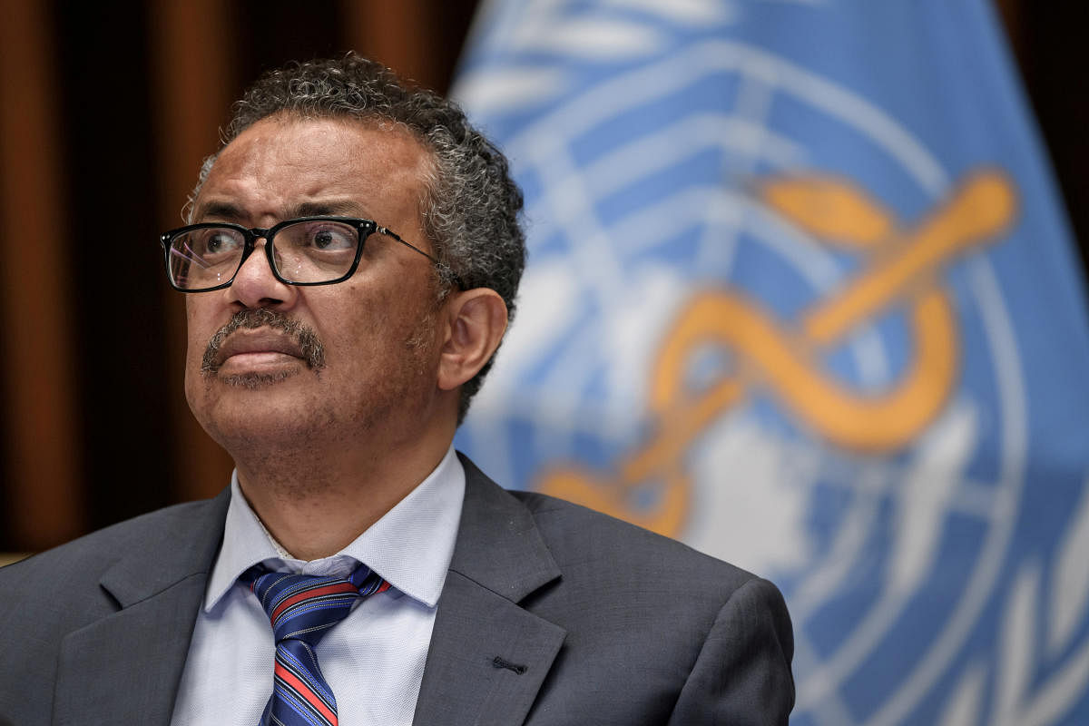 World Health Organization Director General Tedros Adhanom Ghebreyesus. Credit: Reuters File Photo